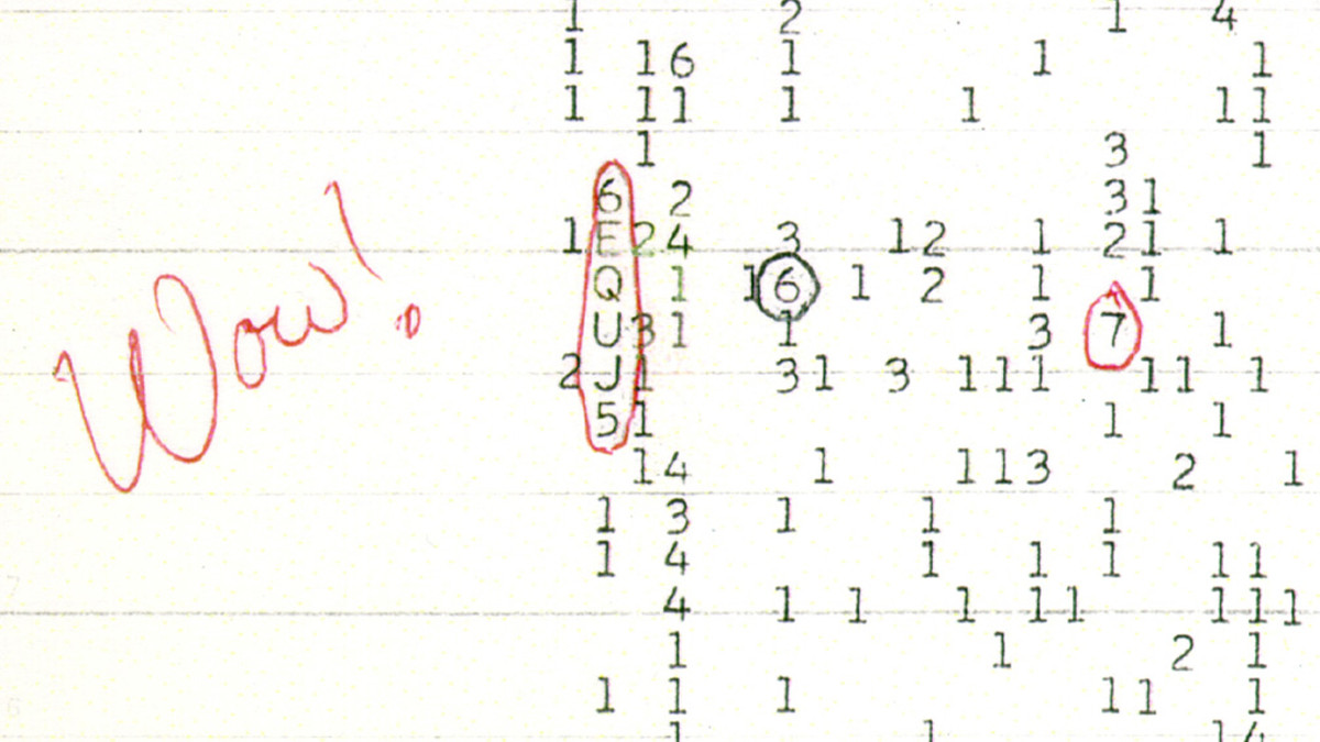 รูปภาพในบทความ Wow! Signal สัญญาณปริศนาจากห้วงอวกาศ