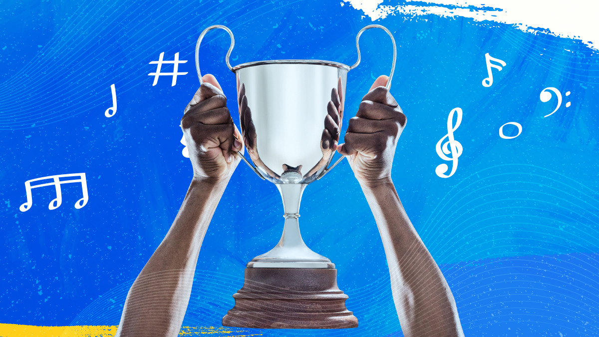 รูปภาพในบทความ เพลงที่มักได้ยินในมหกรรมกีฬา