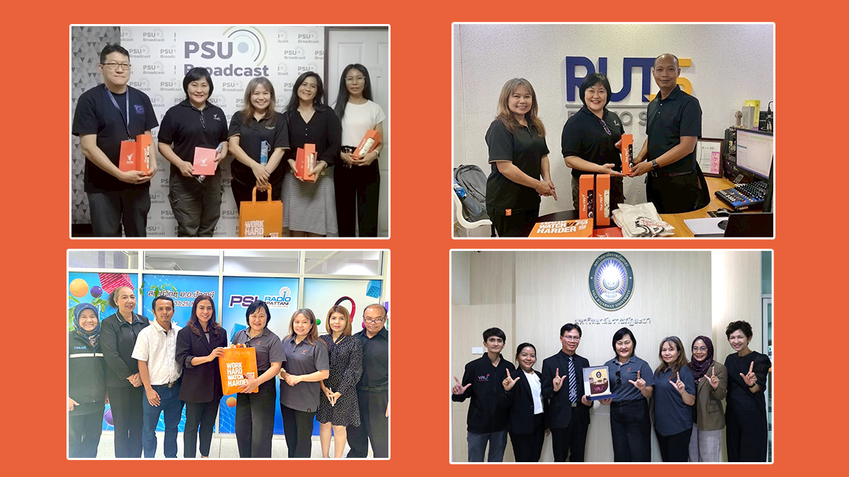 ไทยพีบีเอสพอดแคสต์สัญจรพบเครือข่ายสถานีวิทยุภาคใต้ ปี 2568 