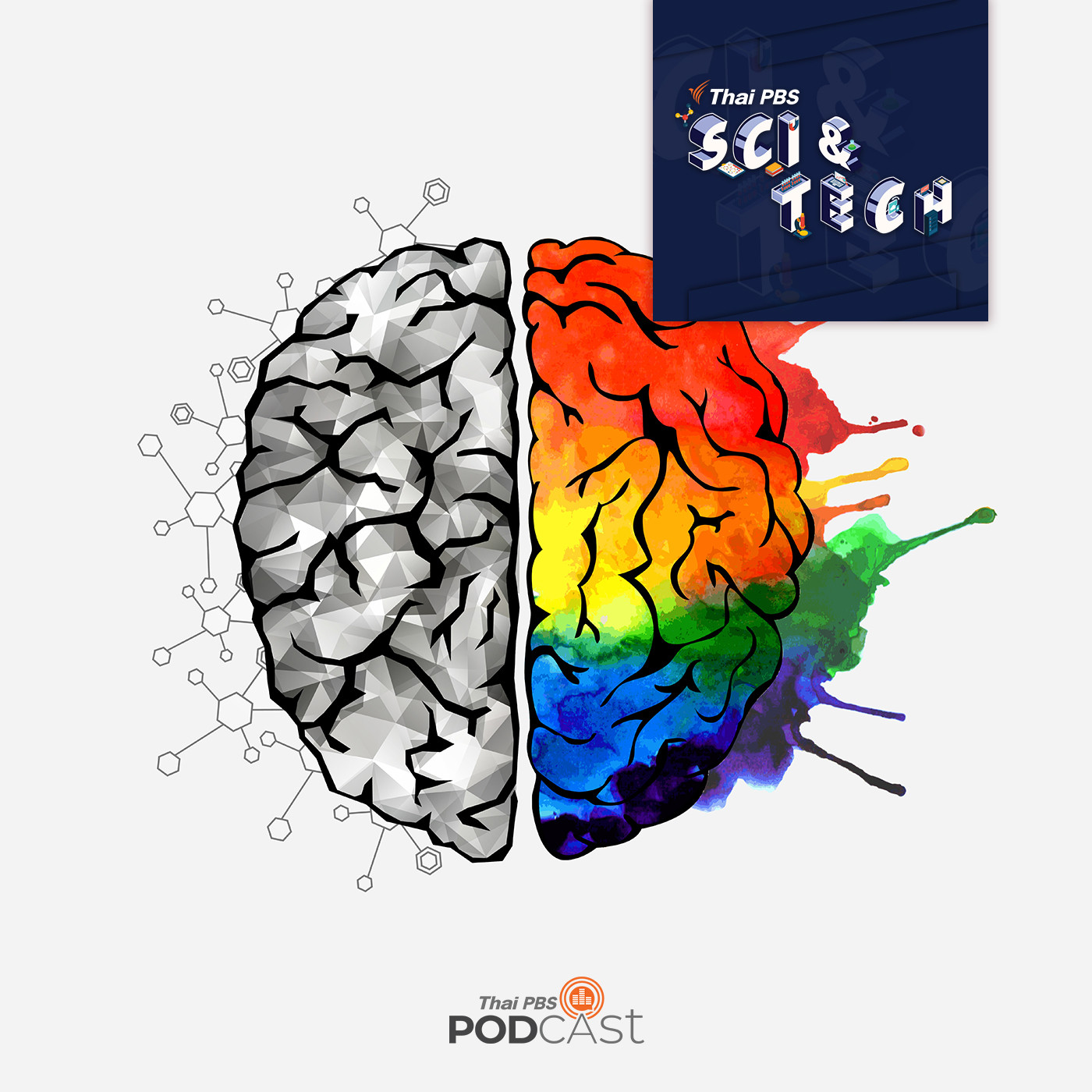 Sci &amp; Tech EP. 180: สมองซีกซ้าย - ซีกขวา episode artwork