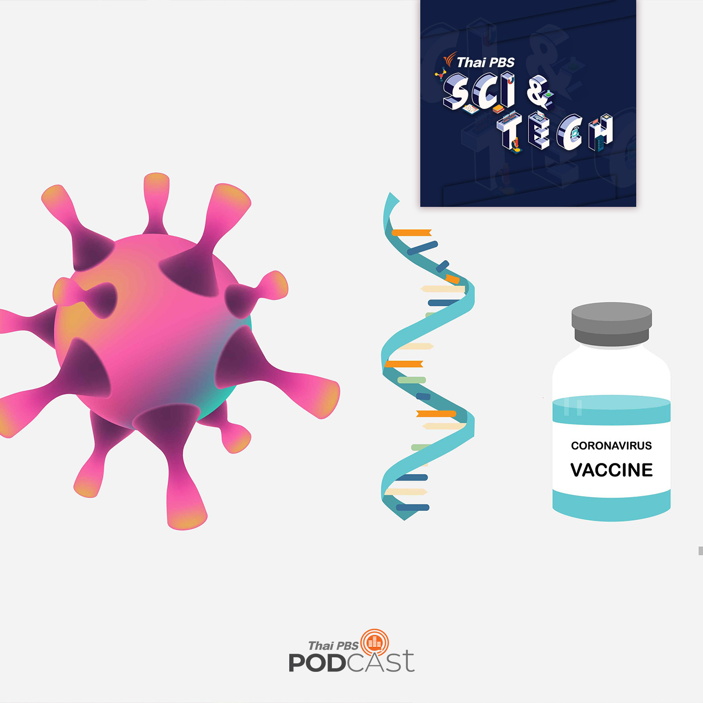 Sci &amp; Tech EP. 420: เทคโนโลยี mRNA episode artwork