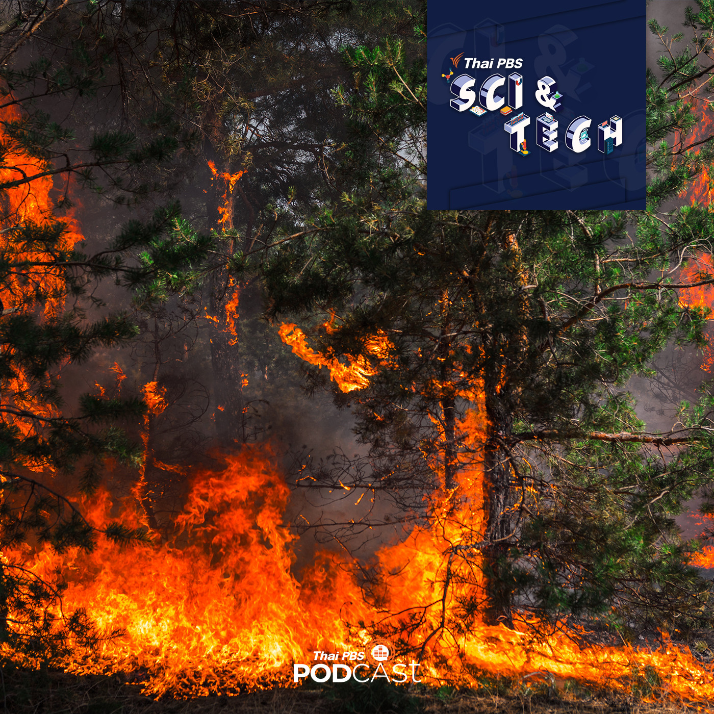 Sci &amp; Tech EP. 429: "สัญญาณเตือนสีแดง" ของการเปลี่ยนแปลงสภาพภูมิอากาศโลกจากรายงาน IPCC episode artwork