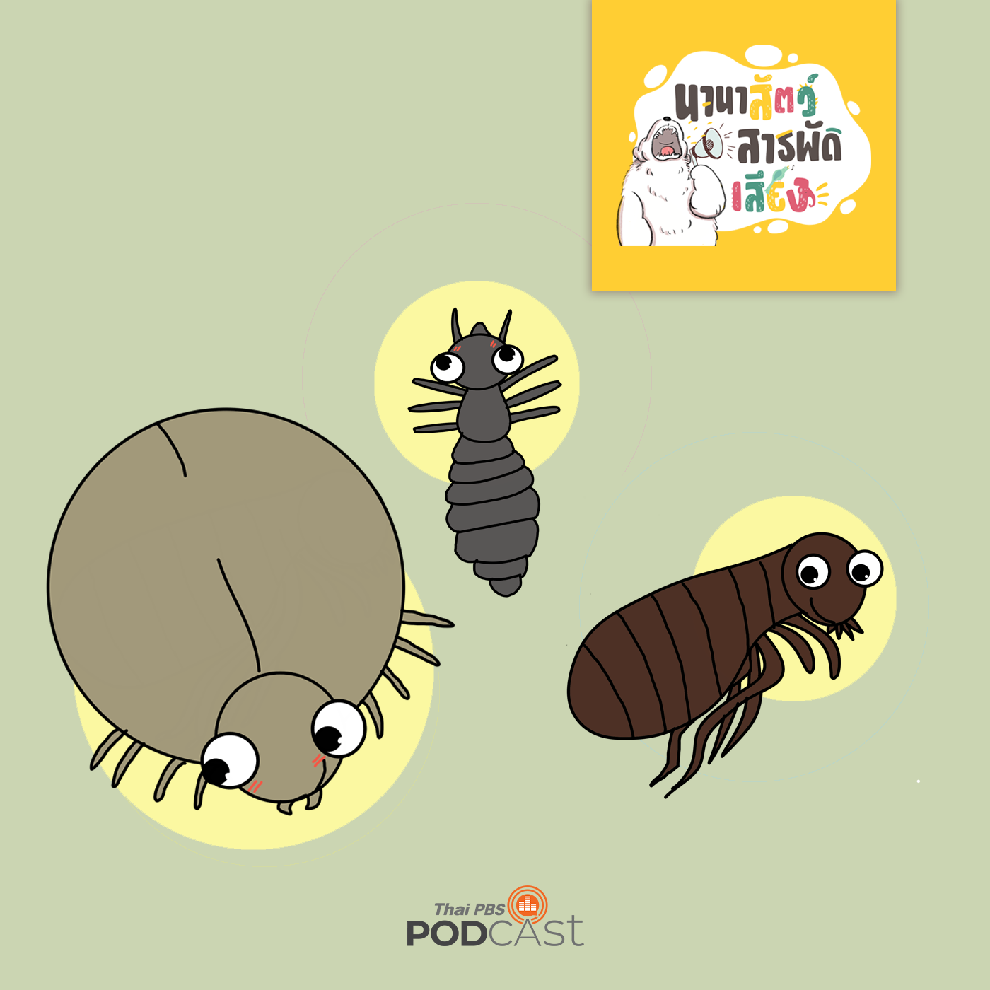 นานาสัตว์สารพัดเสียง EP. 68:  เรื่องเจ็บ ๆ ของเห็บเหาหมัด episode artwork