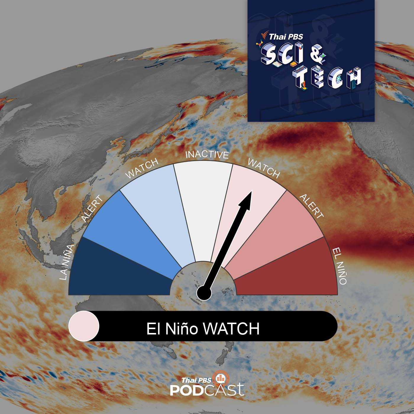 Sci &amp; Tech EP. 737: จับตา Super El Nino และฤดูฝน 2566 episode artwork