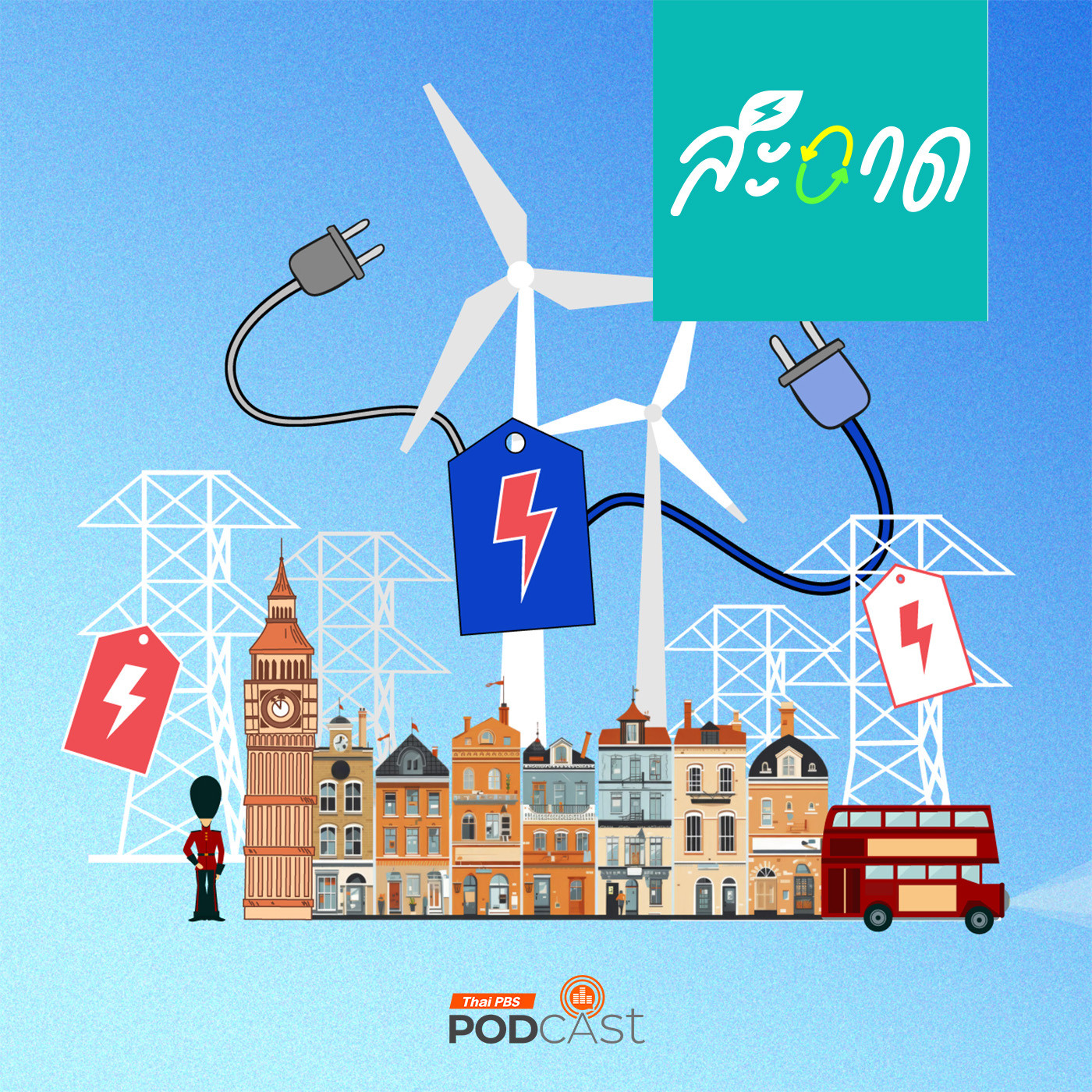 สะอาด Podcast : พาเที่ยวอังกฤษ ดูตลาดไฟฟ้าเสรีมีดีอย่างไร
