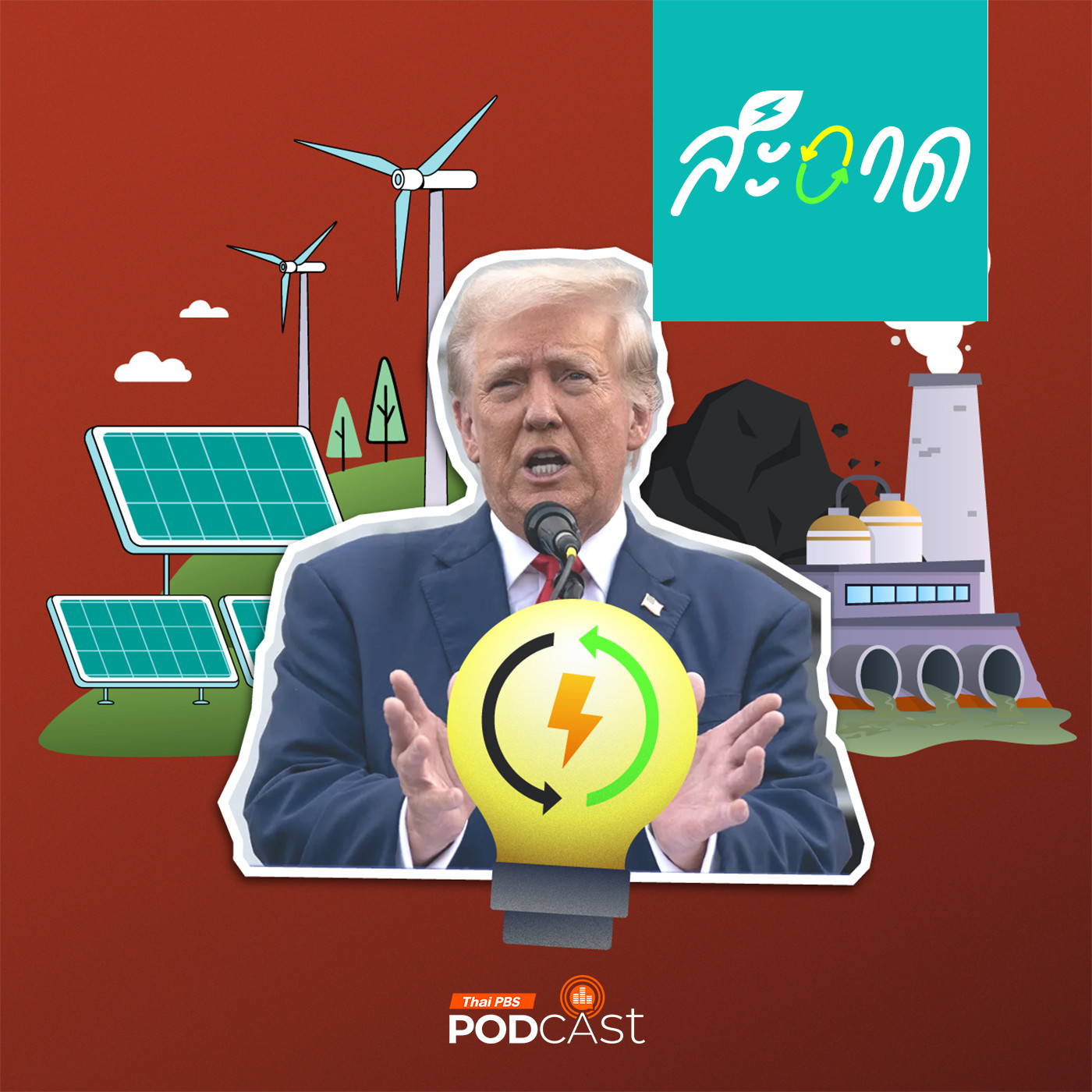สะอาด Podcast : เมื่อทรัมป์มา... โลกพลังงานจะเปลี่ยนผ่านอย่างไร ?