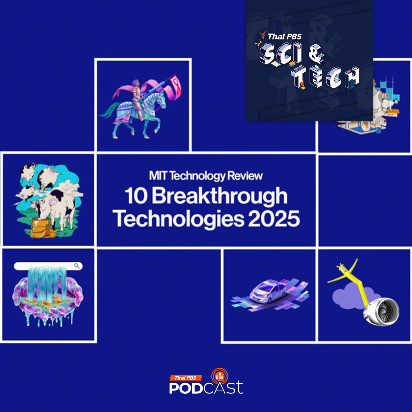 Sci &amp; Tech EP. 839: 10 เทรนด์เทคโนโลยีแห่งอนาคต ปี 2025 episode artwork