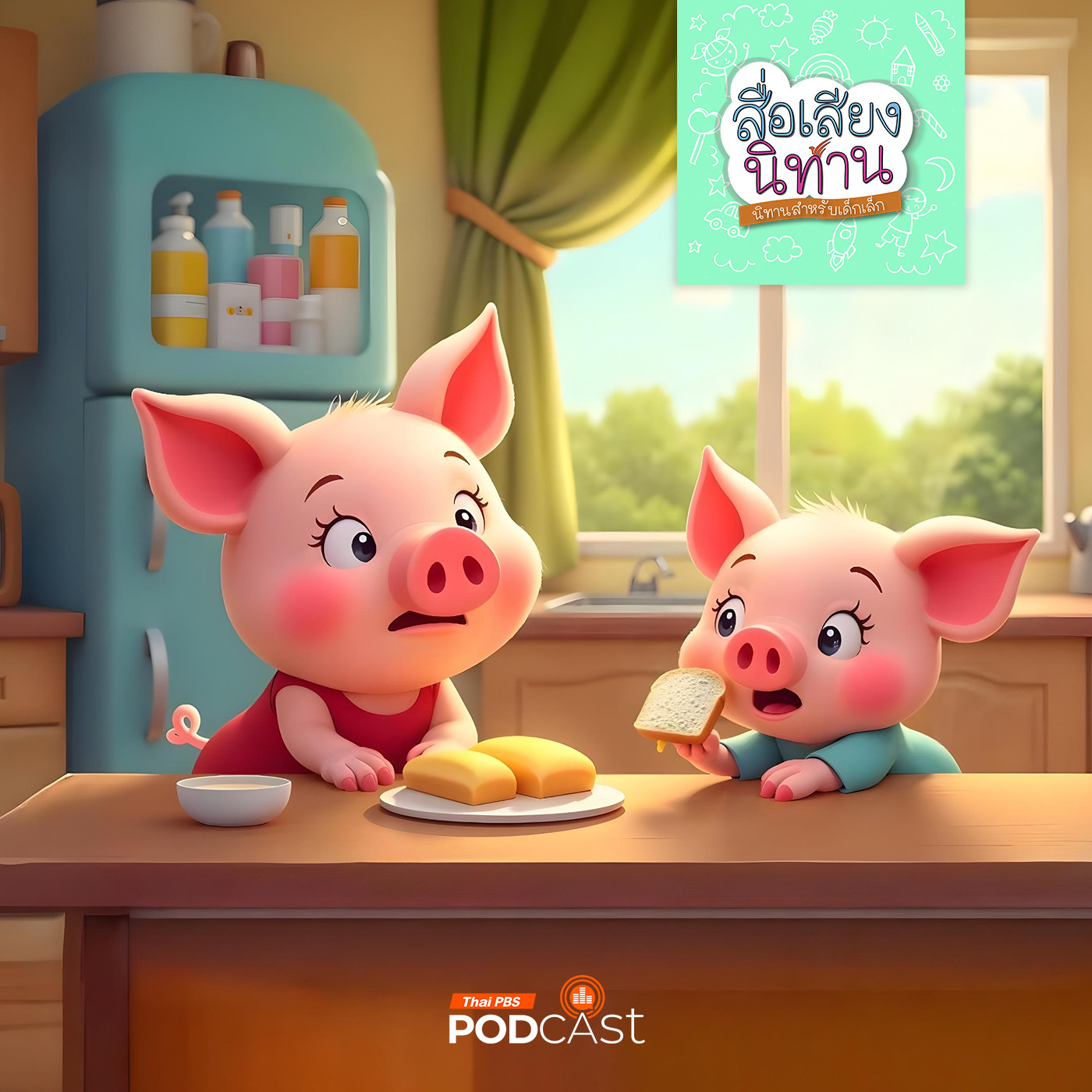 สื่อเสียงนิทาน : นิทานเด็กเล็ก : หมูเด้งชอบกิน สื่อเสียงนิทาน : นิทานเด็กเล็ก : หมูเด้งชอบกิน