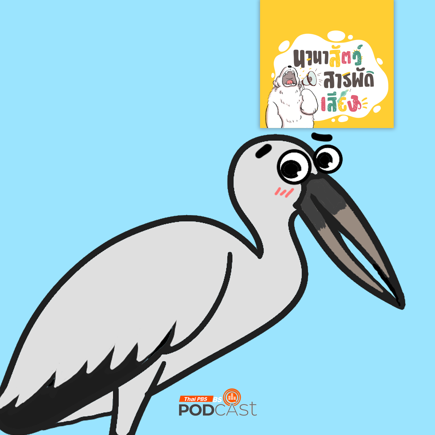 นานาสัตว์สารพัดเสียง EP. 221: นกปากห่าง ผู้พิทักษ์นาข้าว